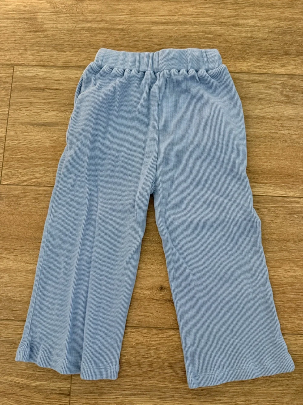 NWOT Winnie + Crew Emerson Waffle Set in Blue - 4T